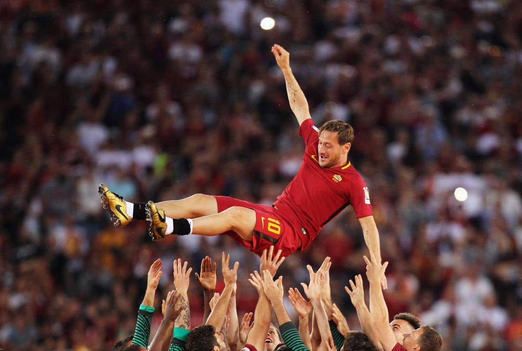 Addio totti clearance